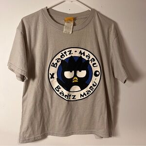 Vintage Batdz Maru Sanrio Smiles grey Tee size M